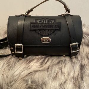 Harley Davidson Barrel Purse